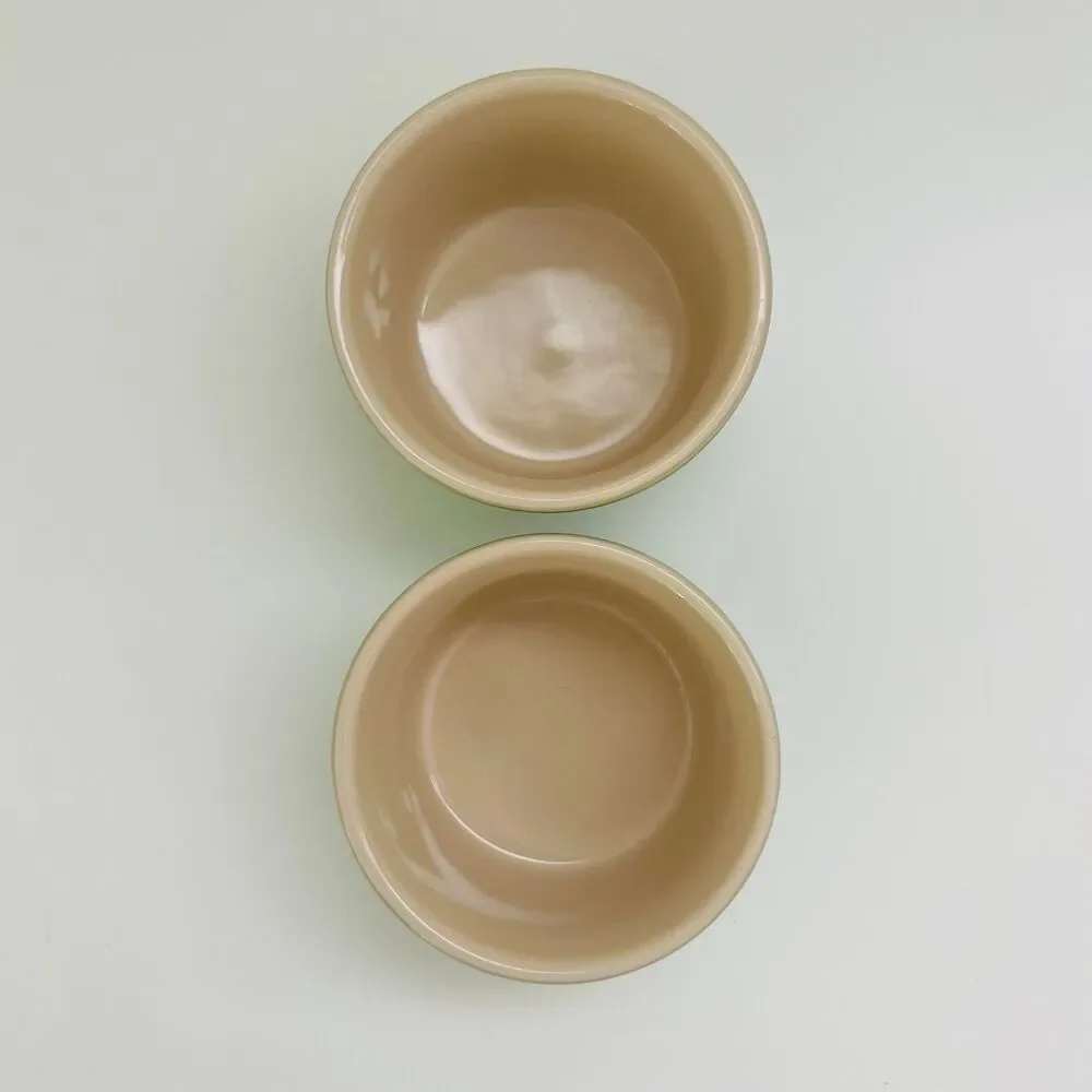 LE CREUSET Palm Green 240ml Large Ramekin, Set of 2